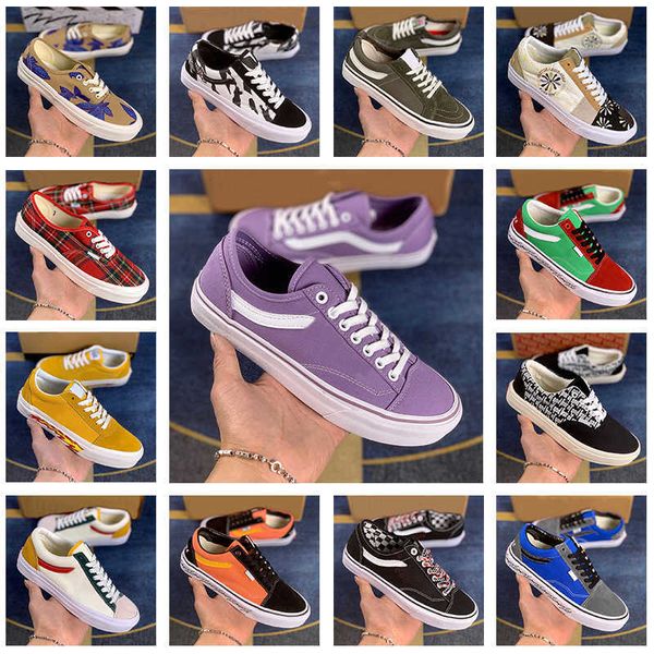 

old skool fashion women low casual shoes fashion style classic black canvas skateboard vulcanize walking jogging sports sneakers