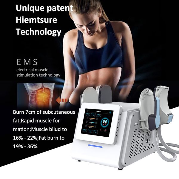 

7 tesla emslim neo weightloss body sculpt slimming machine with 4 handles hiemt electromagnetic muscle building body shaping for salon