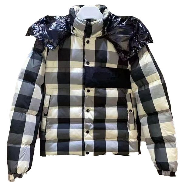 

mens designer down jacket puffer jackets outerwear suitable for extreme cold areas windproof couples same style snow mountain, Black