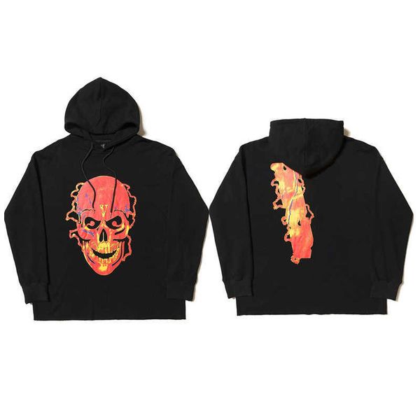 

men's hoodies sweatshirts designers fashion women hoodie winter pullover long sleeve big v print jacket jumpers yz6, Black