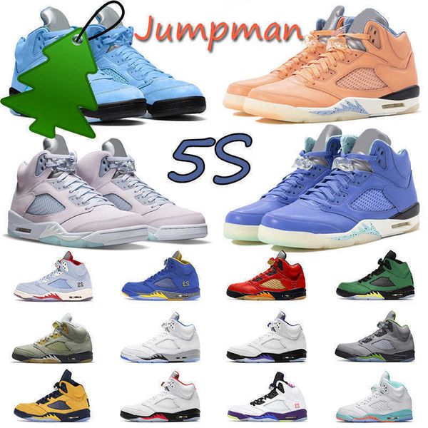 

basketball shoes sport sneakers trainers concord easter oreo green bean unc camo outdoor 5 5s jumpman men women