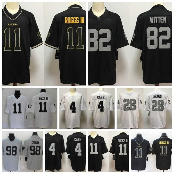 

jersey football''nfl'' las''vegas''raiders''men jerseys derek carr marcus mariota jason wi, Black;red