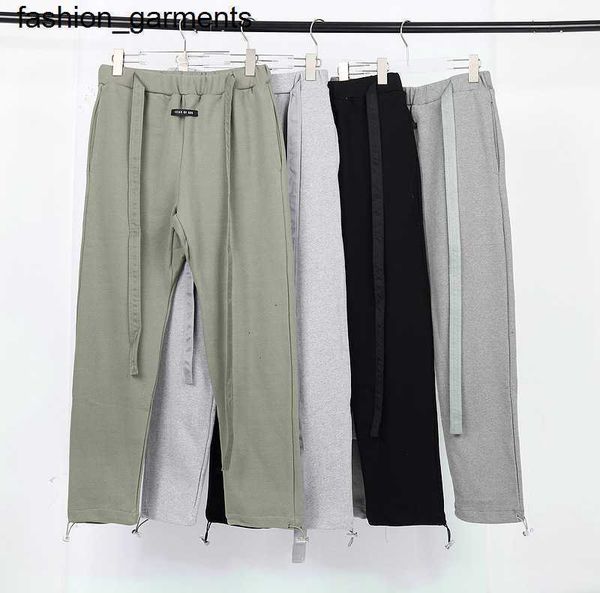

men pants designer new essential season terry casual pants men wonmen, Black
