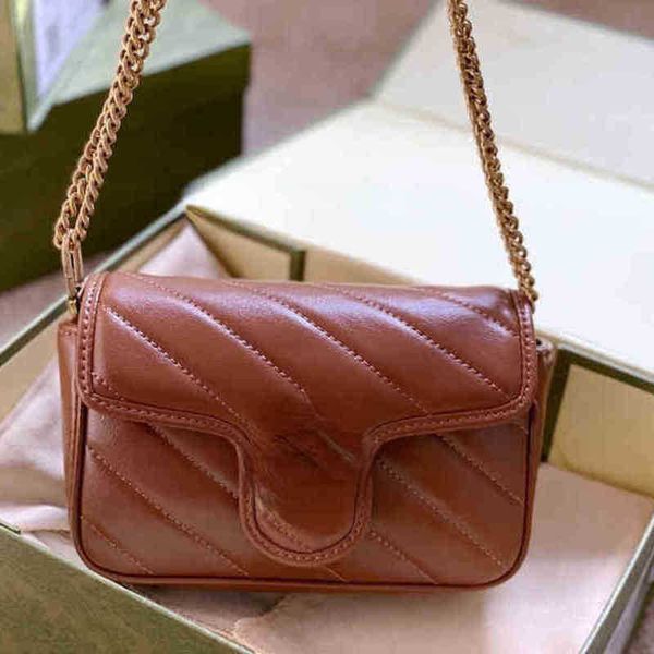 

evening bag shopping shoulder bag 2022 handbags women crossbody classic flip luxury designers quality leather gold chain clutch caramel