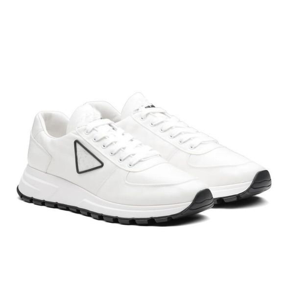 

Top Luxury PRAX 01 Sneakers Shoes Men's Re-Nylon Technical Fabric Casual Walking Famous Rubber Lug Sole Party Wedding Runner Trainers EU46