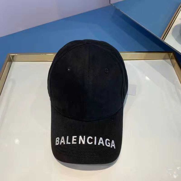 

caps designer balencigass bonnet hat beanie winter new paris ball made old smoke grey baseball cap soft washed denim cotton couple casual fa, Blue;gray