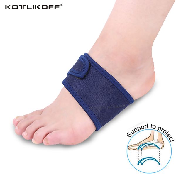 

breathable elastic silica gel high arch ortcs bandage for heel foot pain relief plantar fasciitis orthopedic insoles, Black