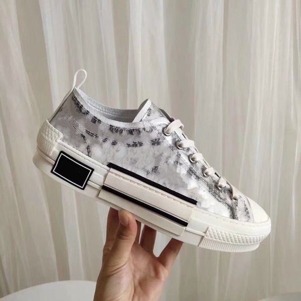 

shoes sports canvas shoes white shoes b23 casual new mesh lace women 's spring fashion thick bottom transparent high-and summer, Black