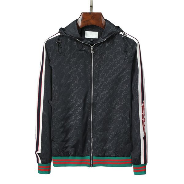 

fashion mens designer jacket coat caps winter autumn baseball slim stylist men women windbreaker outerwear zipper hoodies jackets coats m-3x, Black;brown