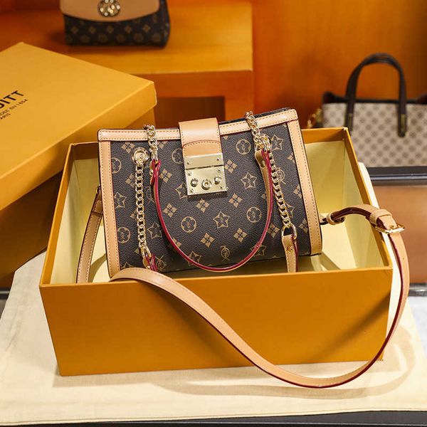 

bag spring and summer style large capacity unique versatile one shoulder chain bag tote handbag, Silver