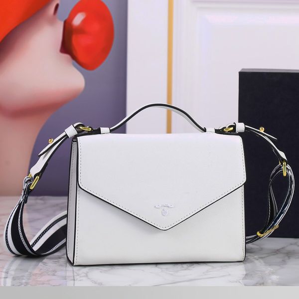 

flap messenger bag crossbody purse lady handbag fashion grain genuine leahter hasp removable embroidered letter shoulder strap women clutch
