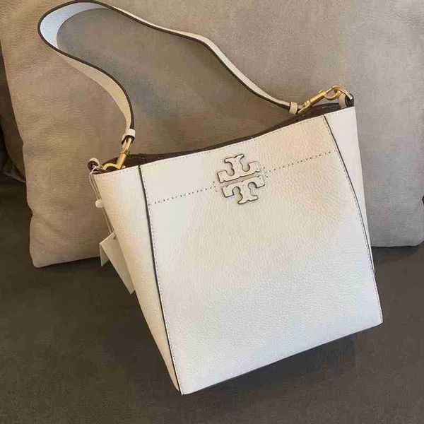 

designer bags torys shoulder handbags women's grain bag litchi cowhide bucket high capacity mommy shopping tote versatile shoulder armp