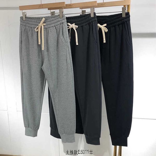 

sports pants for boys spring fashion casual men loose trend autumn leggings, Black
