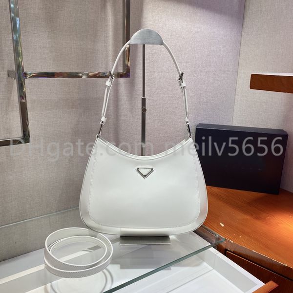 

real leather solid color cross body bags fashion designers women's triangle sign tote man shoulder bags totes hobo handbags change purs