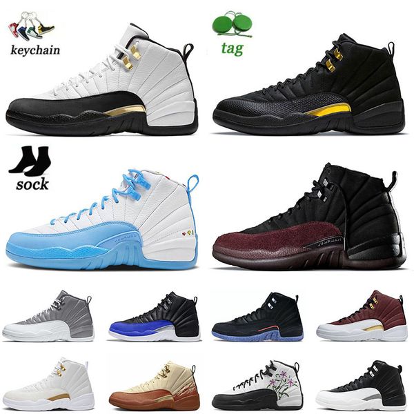 

men trainers jumpman 12 basketball shoes designer 2023 og 12s floral stealth a ma maniere eastside golf playoff flu game ball twist jordens