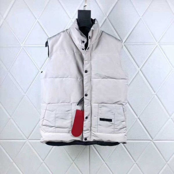 

designer men women vests down coat casual zipper vest hight qualite jackets accessories autumn winter fashion, Black;white