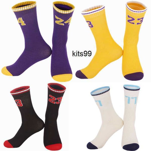

infant kids boys children super star number basketball socks sports training socks non-slip skateboard soccer running socks, Black