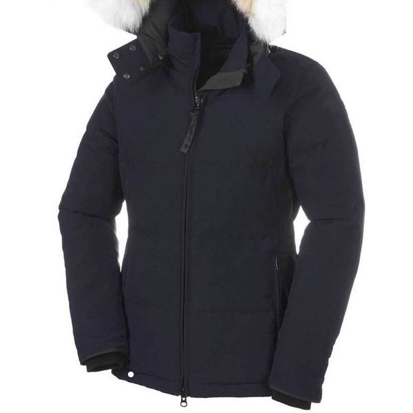 

mens winter fashion designer down jacket 45 real wolf fur hooded thickening warm sports coat windproof waterproof parker coats men jackets s, Black