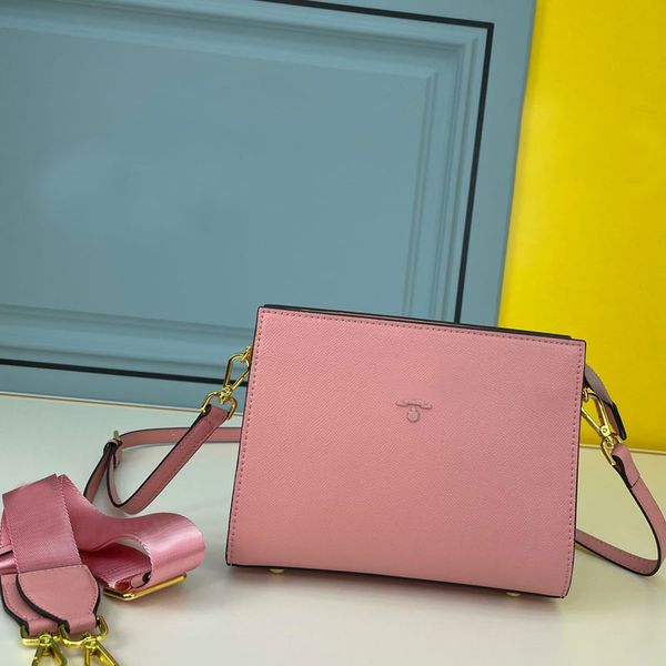 

women clutch hand bag crossbody purse saffiano leather cow fashion letter print removable embroidered letter shoulder strap zipper open lady