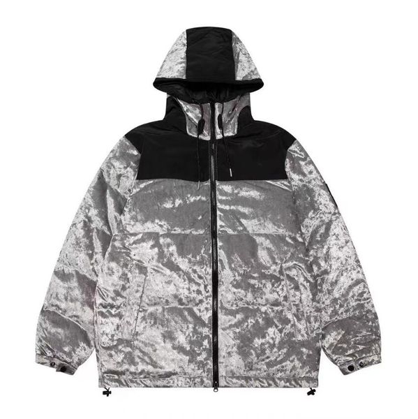 

mens designer down jacket winter warm coats women fashion casual letter embroidery outdoor men women windproof waterproof elastic golden ve, Black