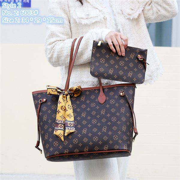 

wholesale factory ladies shoulder bags 2 elegant style retro letters handbag fashion joker silk scarf printed tote bag plug-in coin purse le