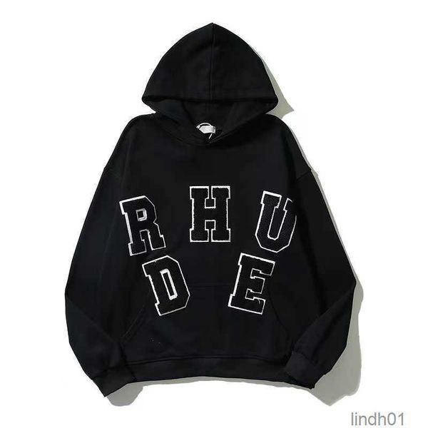

men's jackets hoodies monogrammed washcloth embroidered american high street blouse for men and womentruk, Black;brown