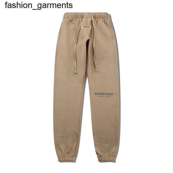 

designer essential double line reflective embroidery pants, Black