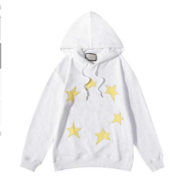 

2022 spring personality men and women hoodie sweater pullover brand luxury designer sweatshirts sportswear casual fashion street men's, Black