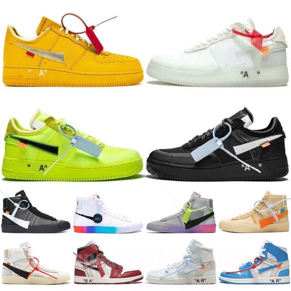 

2022 quality off prestos running shoes mac volt green black 90s fly racer chaussures designer zapatos triple black casual mens sneakers