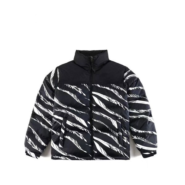 

mens down jacket tnf puffer jacket coat down jackets co-branded design fashion north parker winter jacket outdoor casual warm and fluffy clo, Black