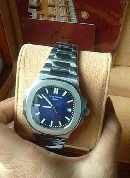 

fashion luxury brand watches automatic mechanical wristwatches pate philip geneve n162, Slivery;brown