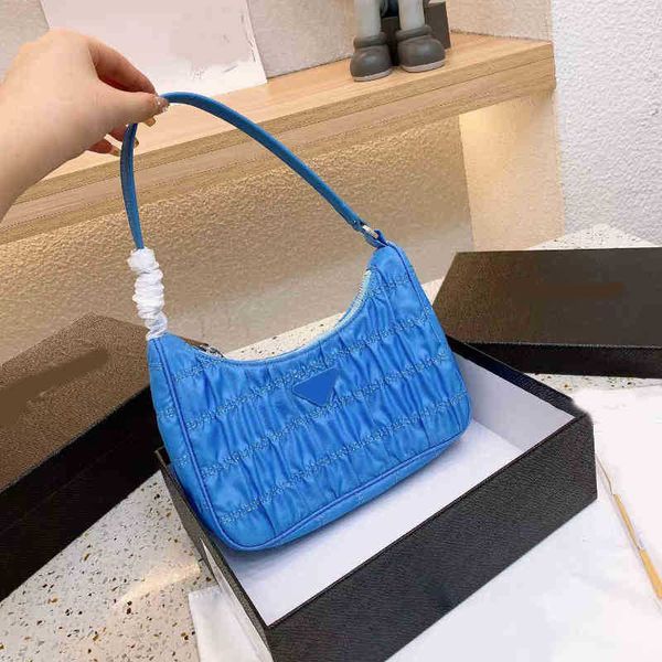 

vintage hobo underarm bag women sportdesigner folds shoulder crossbody handbags lady luxury wallet 220809