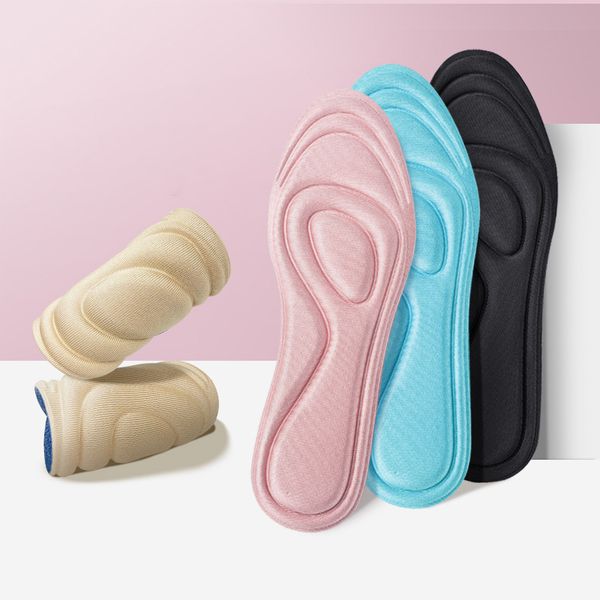 

eva memory foam breathable deodorant insoles for men running cushion lift heel comforat sole shoe orthopedic solf pad, Black
