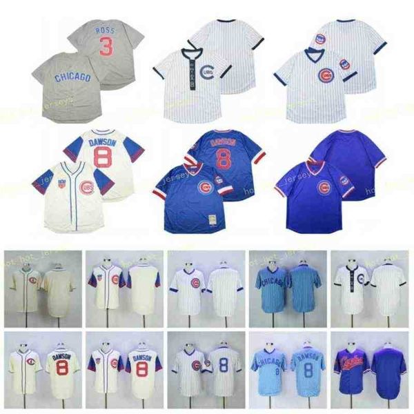 

retired 8 andre dawson baseball jersey blank 1987 1942 1909 vintage retro cooperstown mesh stitched pullover, Blue;black