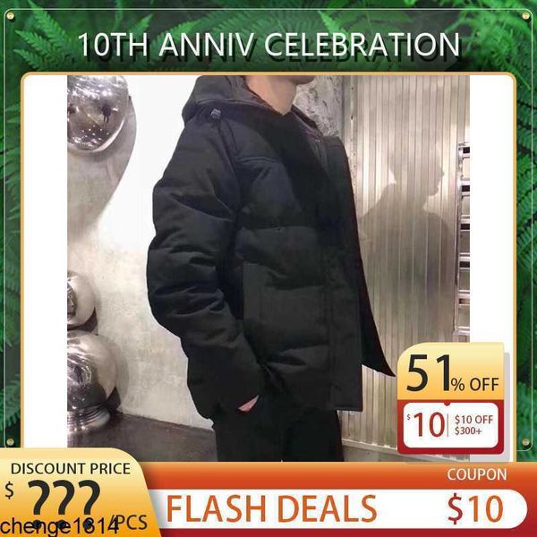 

men's jackets 2023 designer down jacket quality coat 100%cotton puffer jackets designers duck mens hooded thickened elastic rpx1, Black;brown