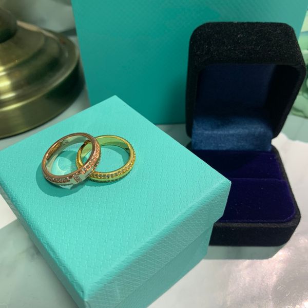 

luxurys designers ring classic luxury rings rose gold golds lovers women jewelry versatile jewelrys wedding gift lovers anniversary gifts go, Silver