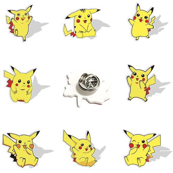 

resin material cute anime movies games enamel pins collect cartoon brooch backpack hat bag collar lapel badges women fashion jewelry elf bro, Blue