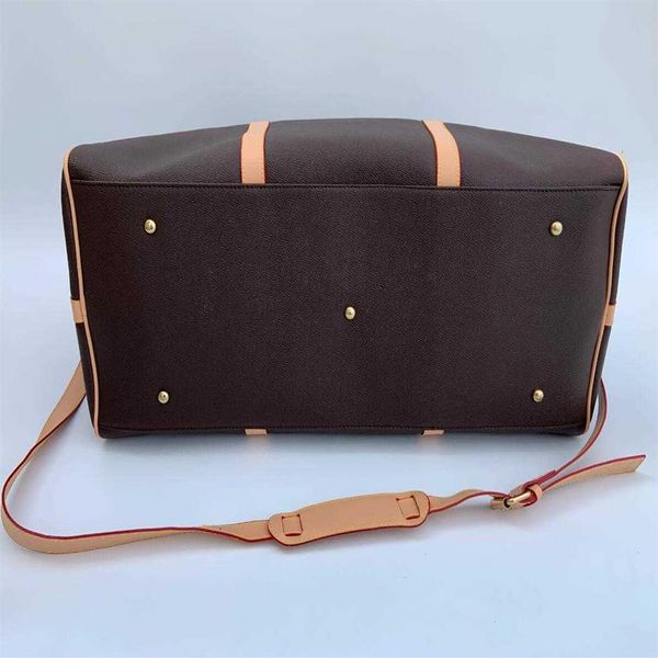 

new fashion men women travel bag duffle bag luggage handbags large capacity sport bag delivery lock tag 58cm2773