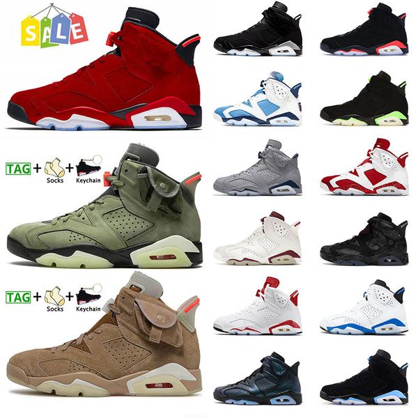 

qualitys mens 6s basketball shoes size 13 toro washed denim georgetown red oreo unc electric green metallic silver cactus jack womens