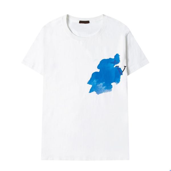 

mens t shirts summer short sleeves fashion printed casual outdoor men tees crew neck clothes 21ss tshirt m-xxxl2862, White;black