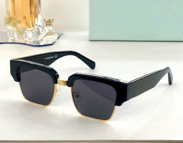 

fashion designer 024 mens women sunglasses vintage street trend acetate square shape sun glasses summer simple and versatile style anti-ultr, White;black