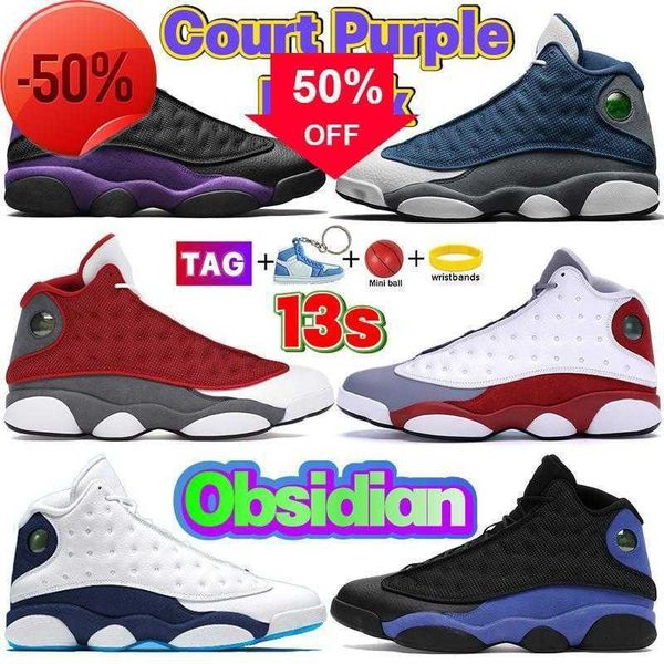 

boots basketball shoes 13 13s court purple black hyper royal red flint obsidian grey toe og chicago lucky green men sneakers starfish melo