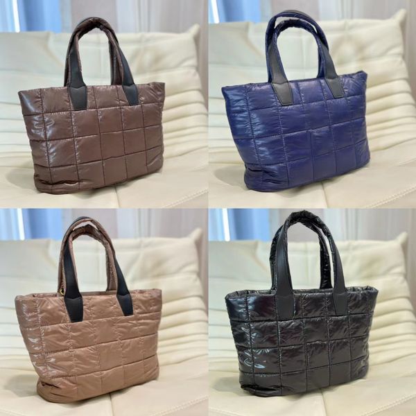 

new designer bag luxury women shoulder bags handbag designer crossbody wallet female purses 2022 high-capacity solid color cotton padded clo