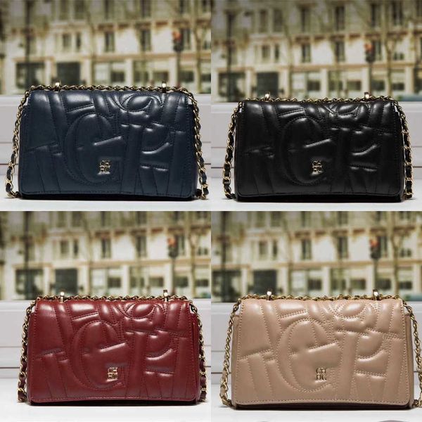 

shopping bags totes mirror quality ladies fashion chch letters large capacity versatile chain messenger bag women purse and handbags 221013