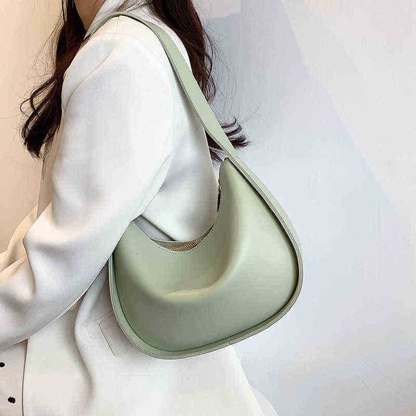 

evening bag spring and summer popular ins female 2022 new fashion single shoulder armpit niche design high-grade sense messenger y220614