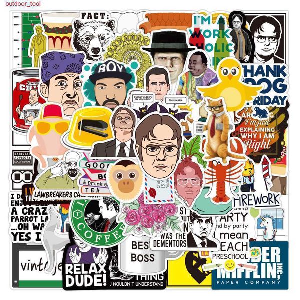 

new outdoor games waterproof 10/30/50pcs tv show office stickers funny skateboard fridge guitar travel snowboard motorcycle luggage car diy