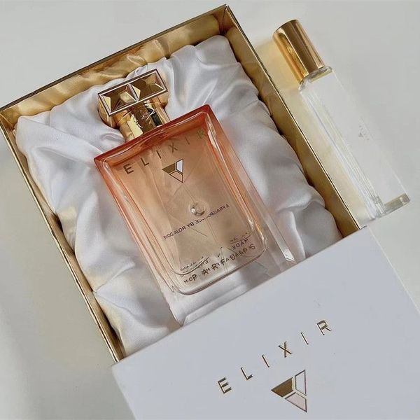 

rj perfume 100ml elixir parfums long lasting smell lemon peach fruity floral fragrance 3.4fl.oz lady perfumes