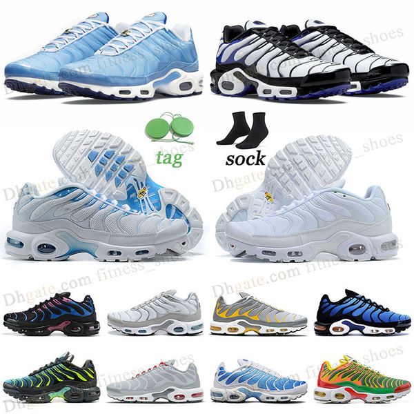 

designer running shoes fashion tn plus tns outdoor sport sneaker trainers midnight navy smoke grey red combo hyper blue pink teal volt with