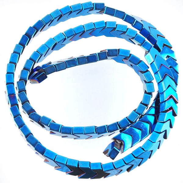 

hematite materials stone beads ancient copper silver color arrow head beads for jewelry making diy necklace bracelet bl320, Black