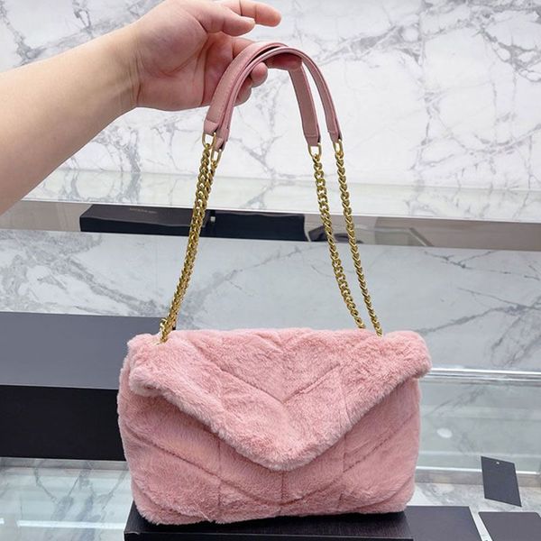 

shoulder bag women designer handbag puffer chain flap crossbody bag ladies purse wallet